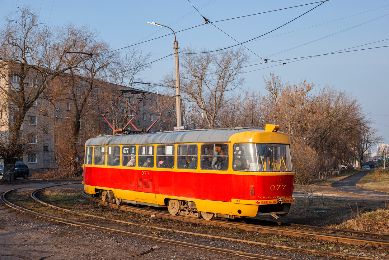 Орёл, Tatra T3SU № 077