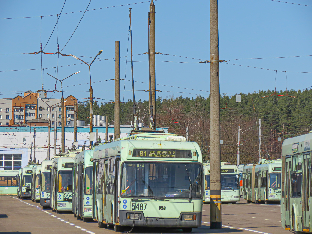 Минск, БКМ 321 № 5487