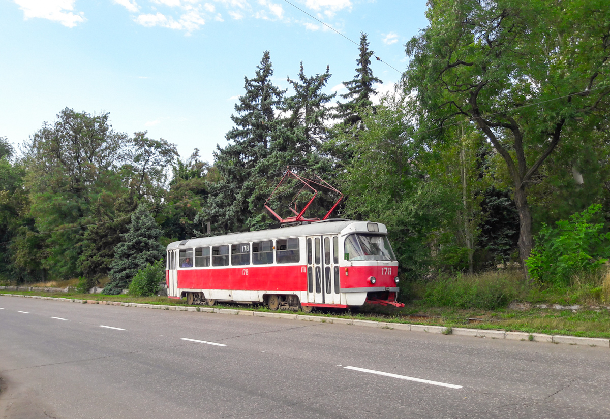 Донецк, Tatra T3SU (двухдверная) № 178
