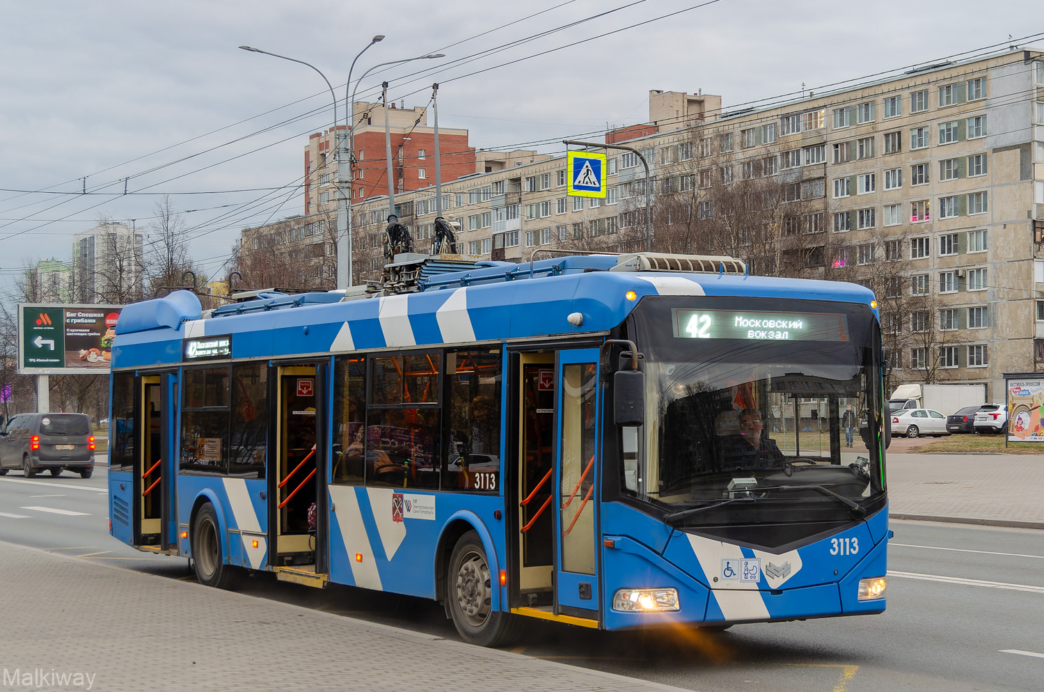 Санкт-Петербург, БКМ 32100D № 3113