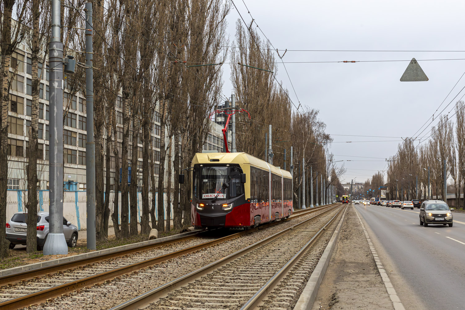 Нижний Новгород, БКМ Т856 «МиНиН» № Б/Н; Нижний Новгород — Трамваи без номеров