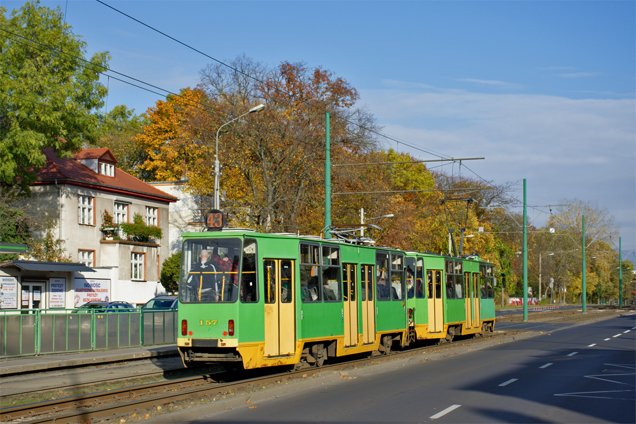 Poznań, Konstal 105NaD # 157