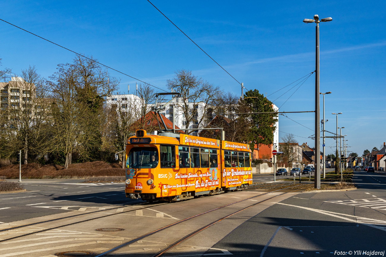 Braunschweig, LHB GT6 № 7756 Braunschweig, LHB GT6 № 7756