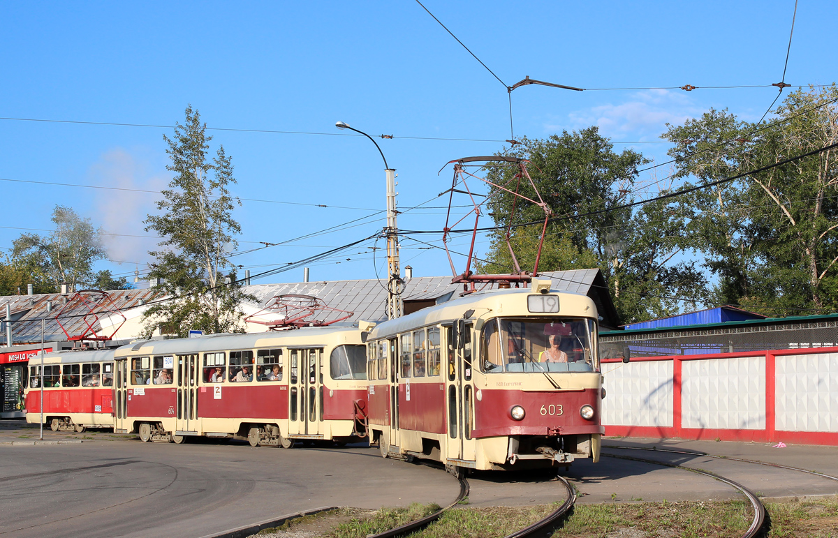 Екатеринбург, Tatra T3SU № 603