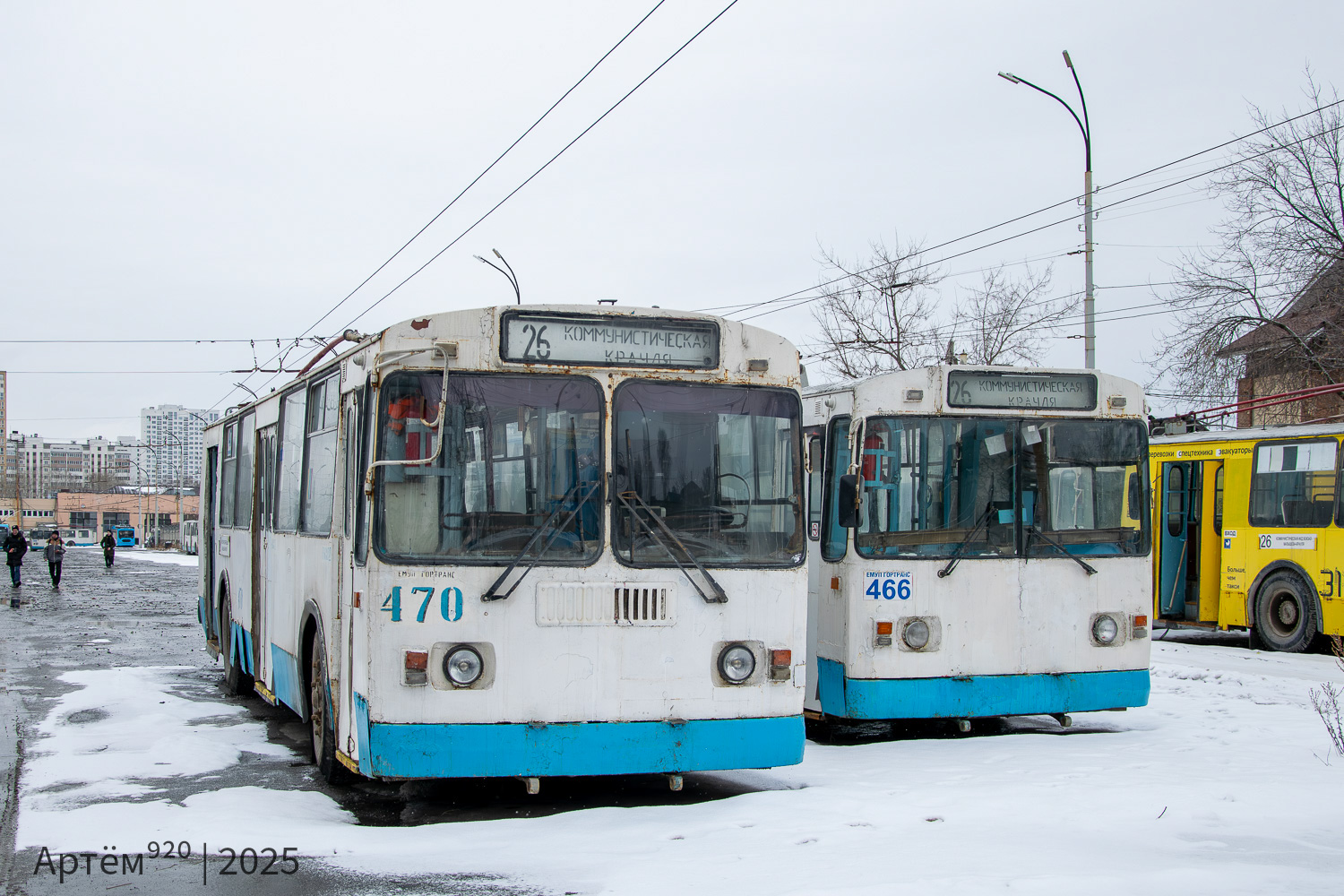 Jekatěrinburg, ZiU-682G-016 (012) č. 470 Jekatěrinburg, ZiU-682G-016 (012) č. 470