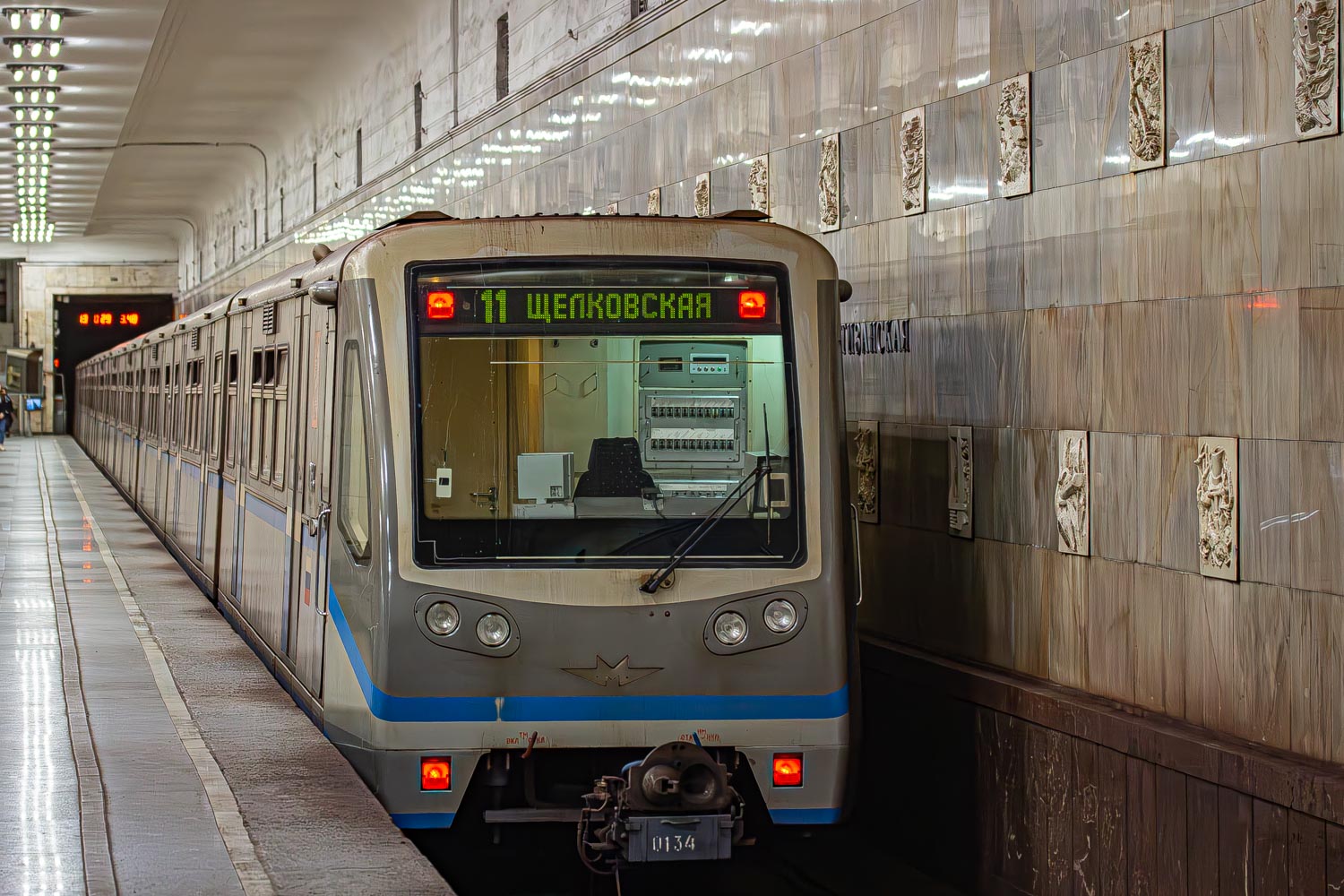 Москва, 81-740.1 «Русич» № 0134