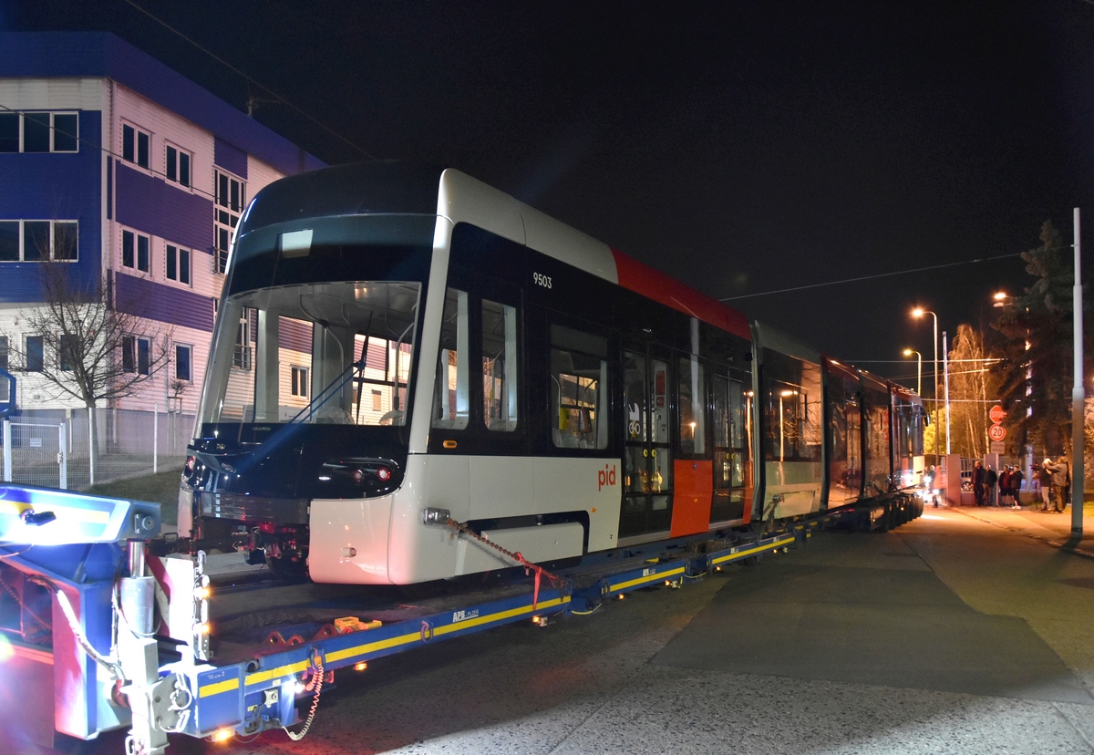 Прага, Škoda 52T ForCity Plus № 9503 Прага, Škoda 52T ForCity Plus № 9503