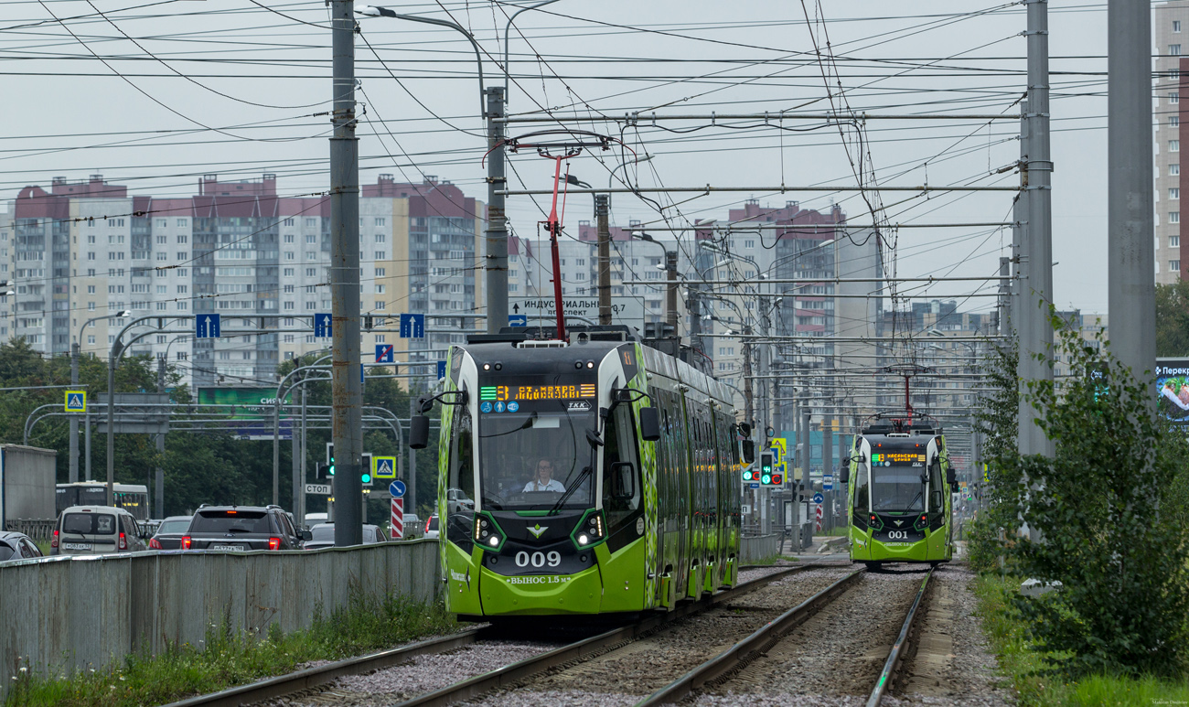 Санкт-Петербург, Stadler B85600M № 009