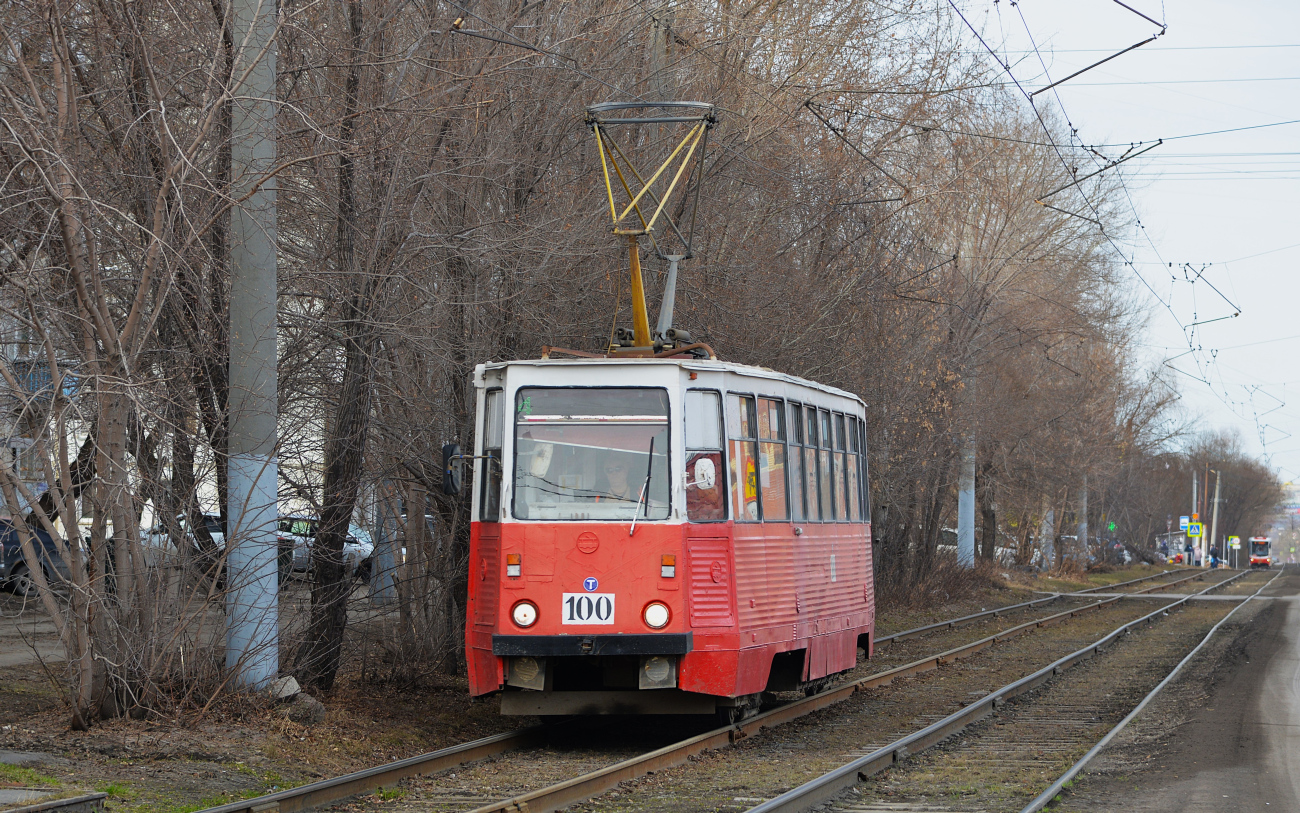 Омск, 71-605 (КТМ-5М3) № 100