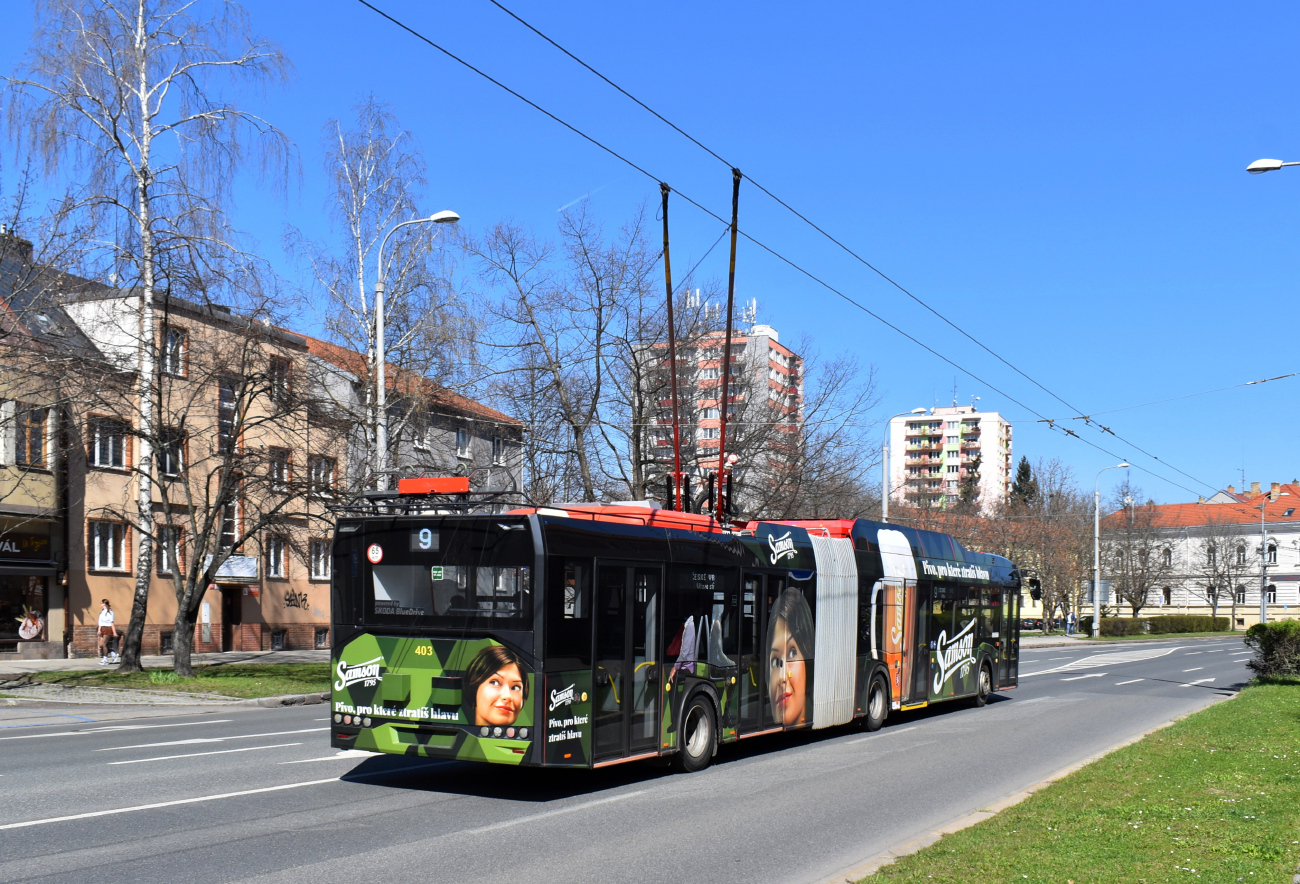 Ческе-Будеёвице, Škoda 27Tr Solaris IV № 403