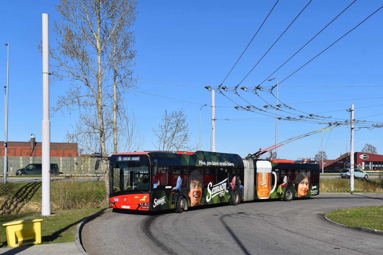 Ческе-Будеёвице, Škoda 27Tr Solaris IV № 403