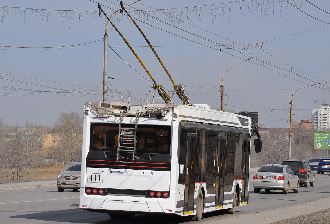 Omsk, PKTS-6281.00 “Admiral” č. 411