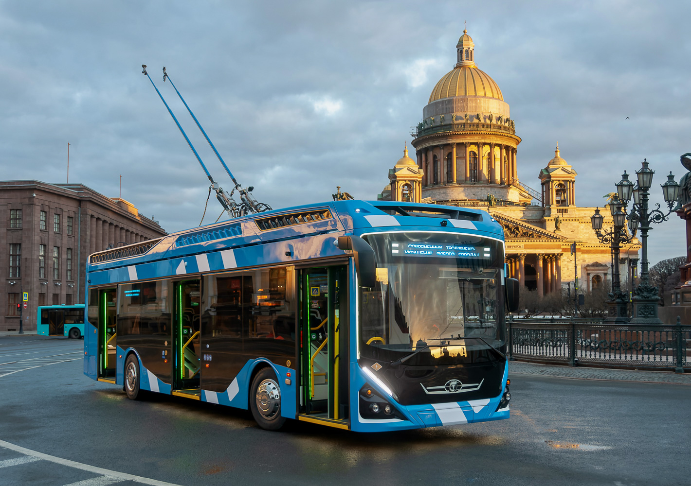 Санкт-Петербург, ПКТС-6281.01 «Адмирал» № зав.441; Санкт-Петербург — Обкатка троллейбуса ПКТС-6281.01 «Адмирал» — весна 2025