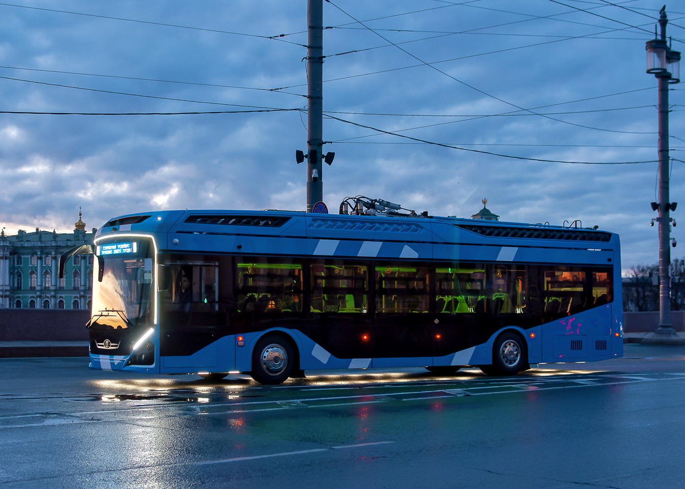Санкт-Петербург, ПКТС-6281.01 «Адмирал» № зав.441; Санкт-Петербург — Обкатка троллейбуса ПКТС-6281.01 «Адмирал» — весна 2025