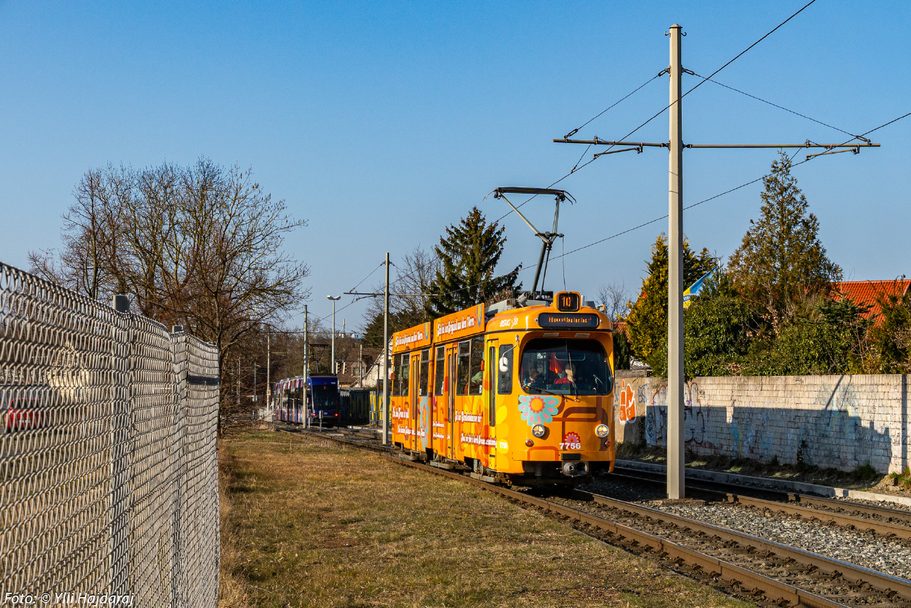 Брауншвейг, LHB GT6 № 7756 Брауншвейг, LHB GT6 № 7756