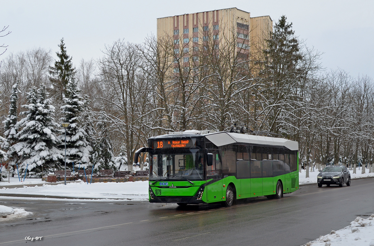 Гомель, МАЗ-303Т20 № 1879; Гомель — Движение на участках с использованием автономного хода