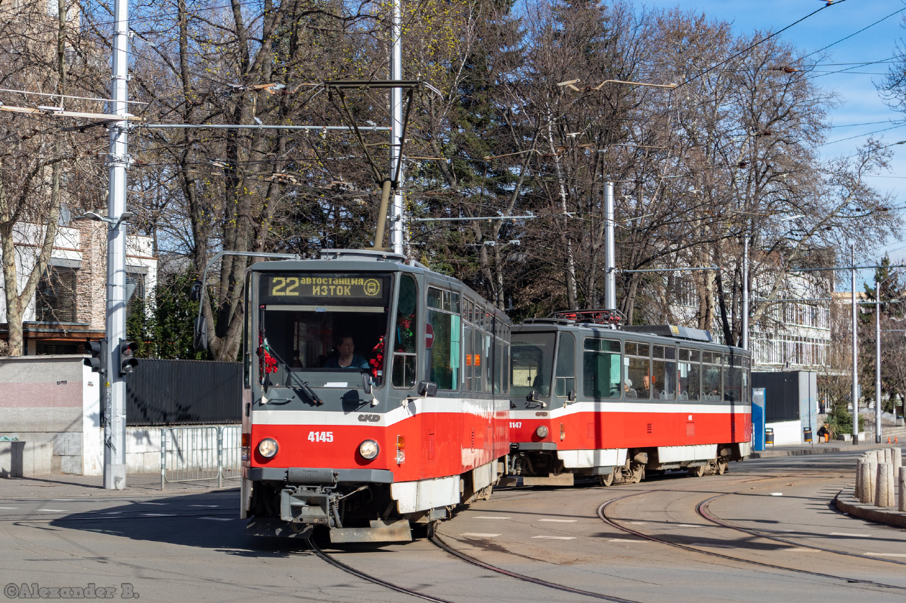 София, Tatra T6A5 № 4145 София, Tatra T6A5 № 4145