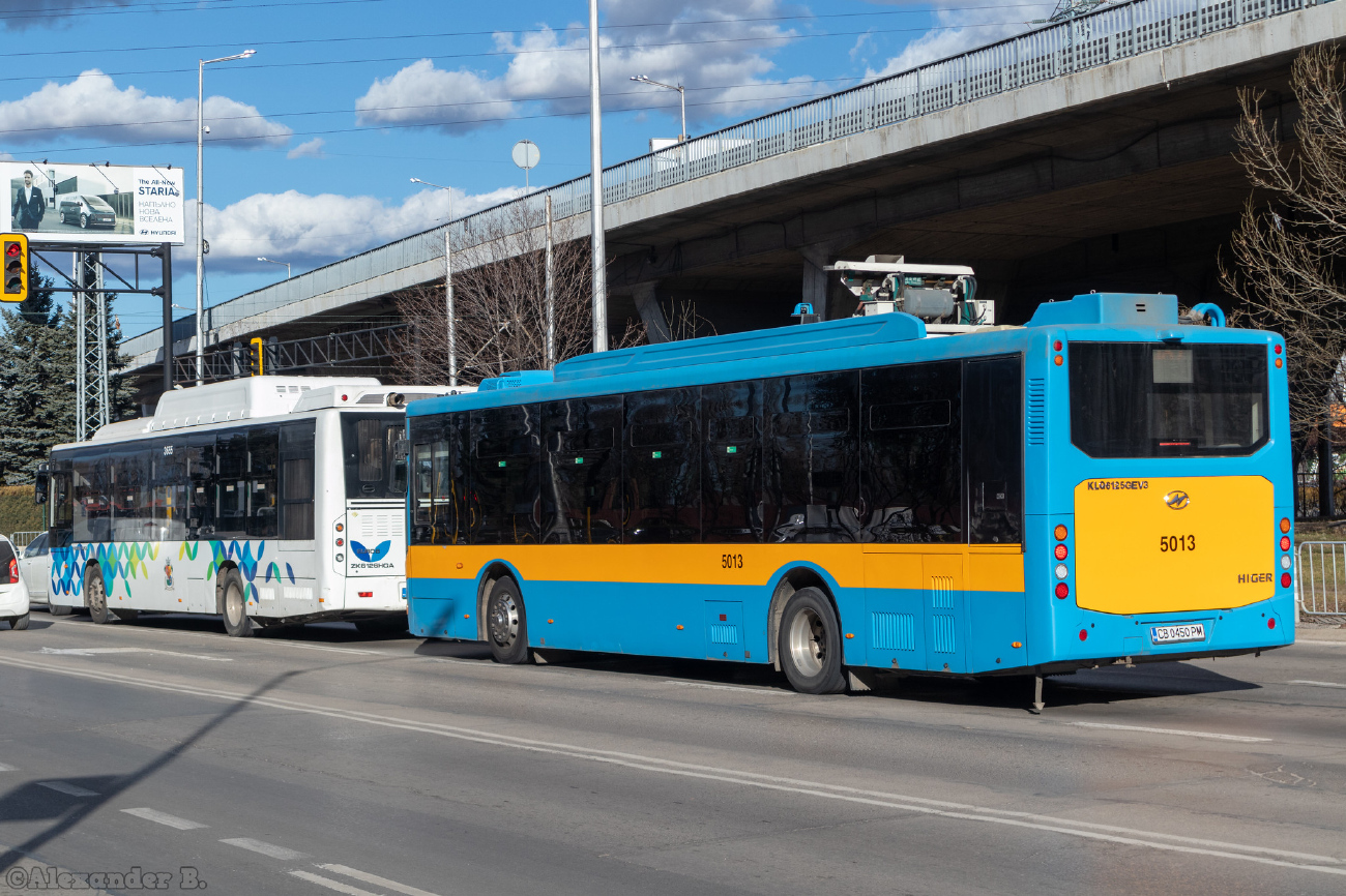 София, Higer KLQ6125GEV3 № 5013