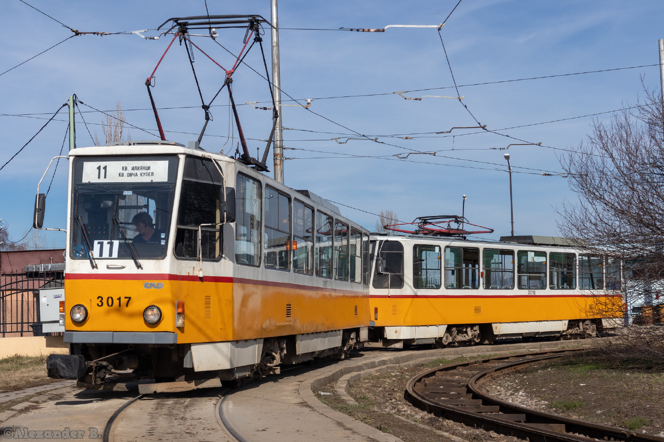 София, Tatra T6A2B № 3017