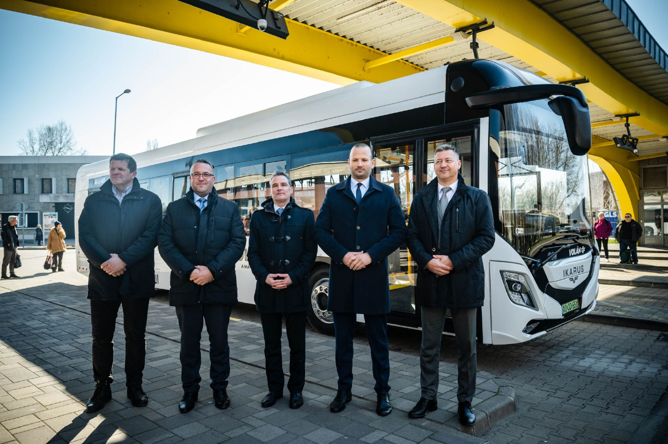 Кестхей — Презентация нового Ikarus 120.EL V3 (20.03.2025)