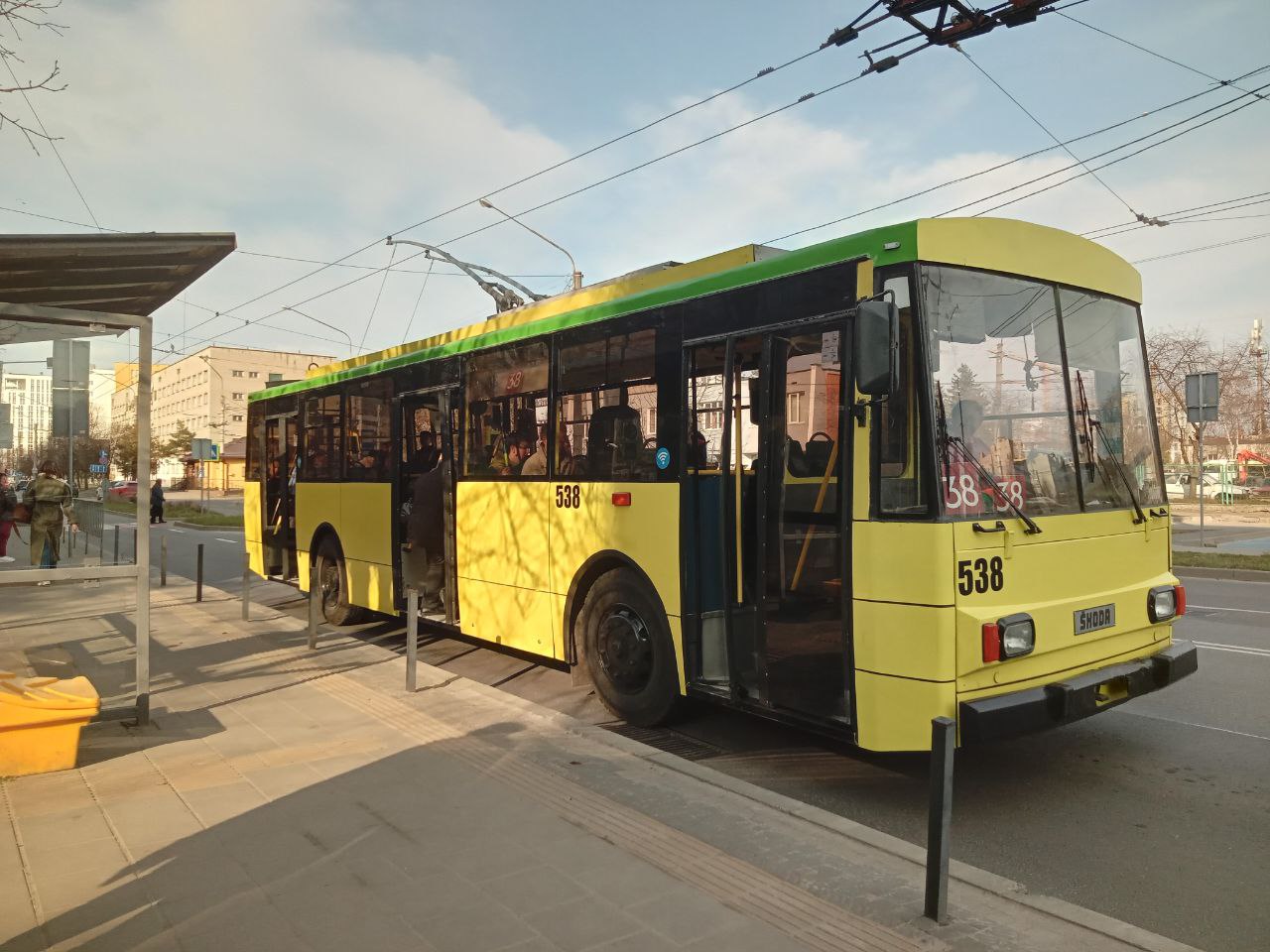 Львов, Škoda 14Tr02/6 № 538