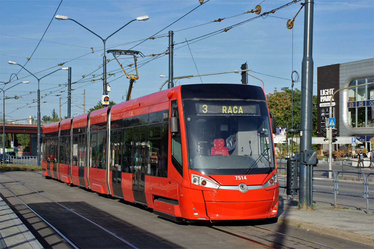 Братислава, Škoda 30T ForCity Plus № 7514