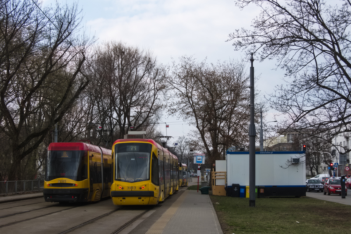 Warschau, PESA Tramicus 120N Nr. 3113