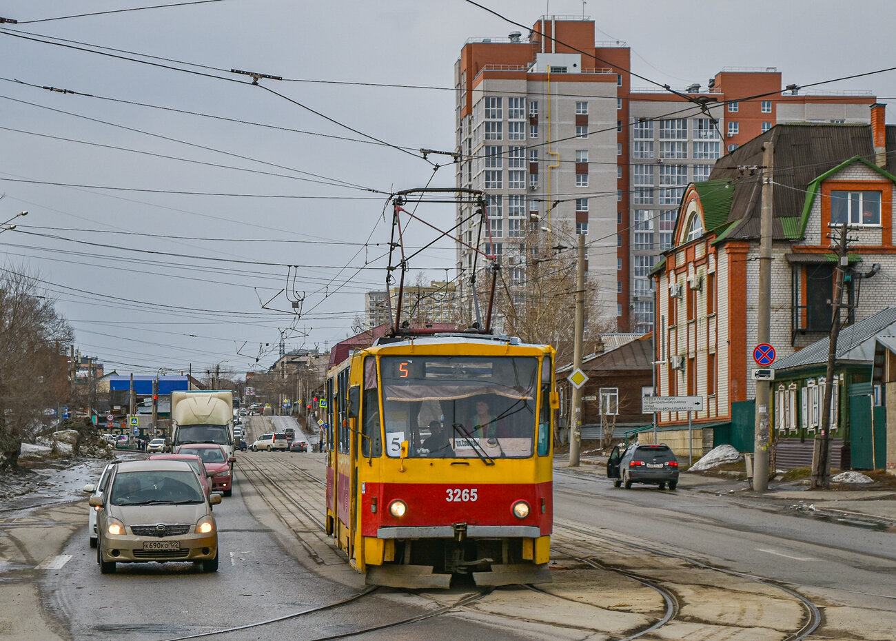 Барнаул, Tatra T6B5SU № 3265