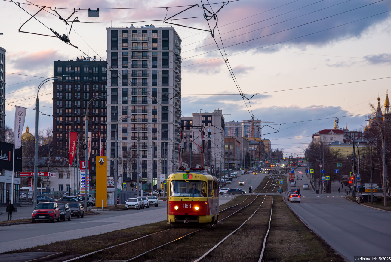 Ижевск, Tatra T3K № 1183