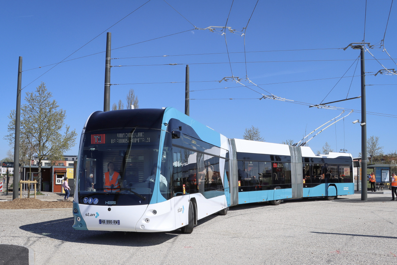 Нанси, Hess lighTram 25 DC № 1