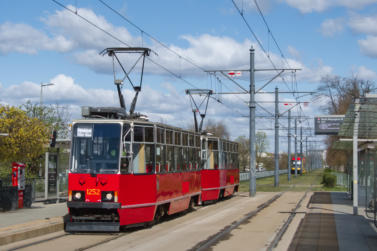 Варшава, Konstal 105Na № 1252