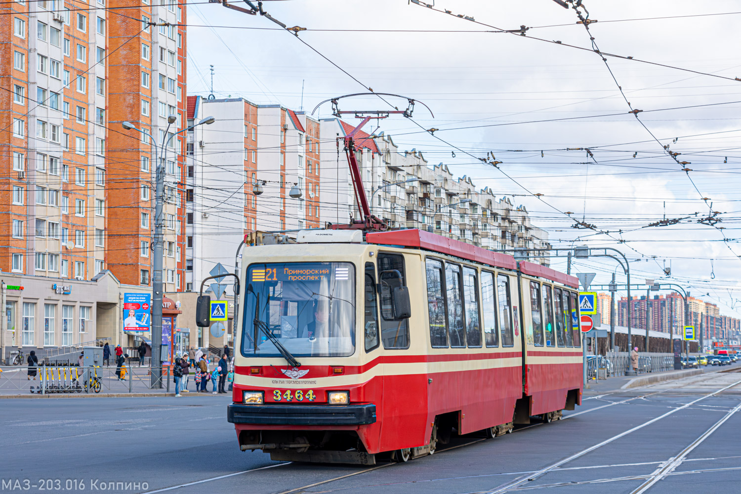 Санкт-Петербург, ЛВС-86М2 № 3464