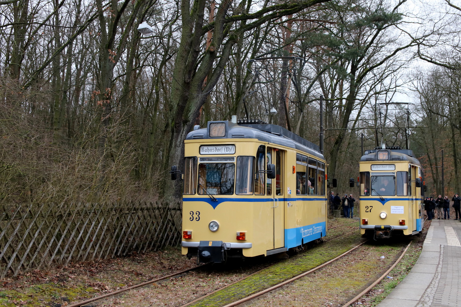 Вольтерсдорф, Gotha T57 № 33; Вольтерсдорф — Официальное прощание с вагонами Гота в регулярной эксплуатации (01.03.2025)