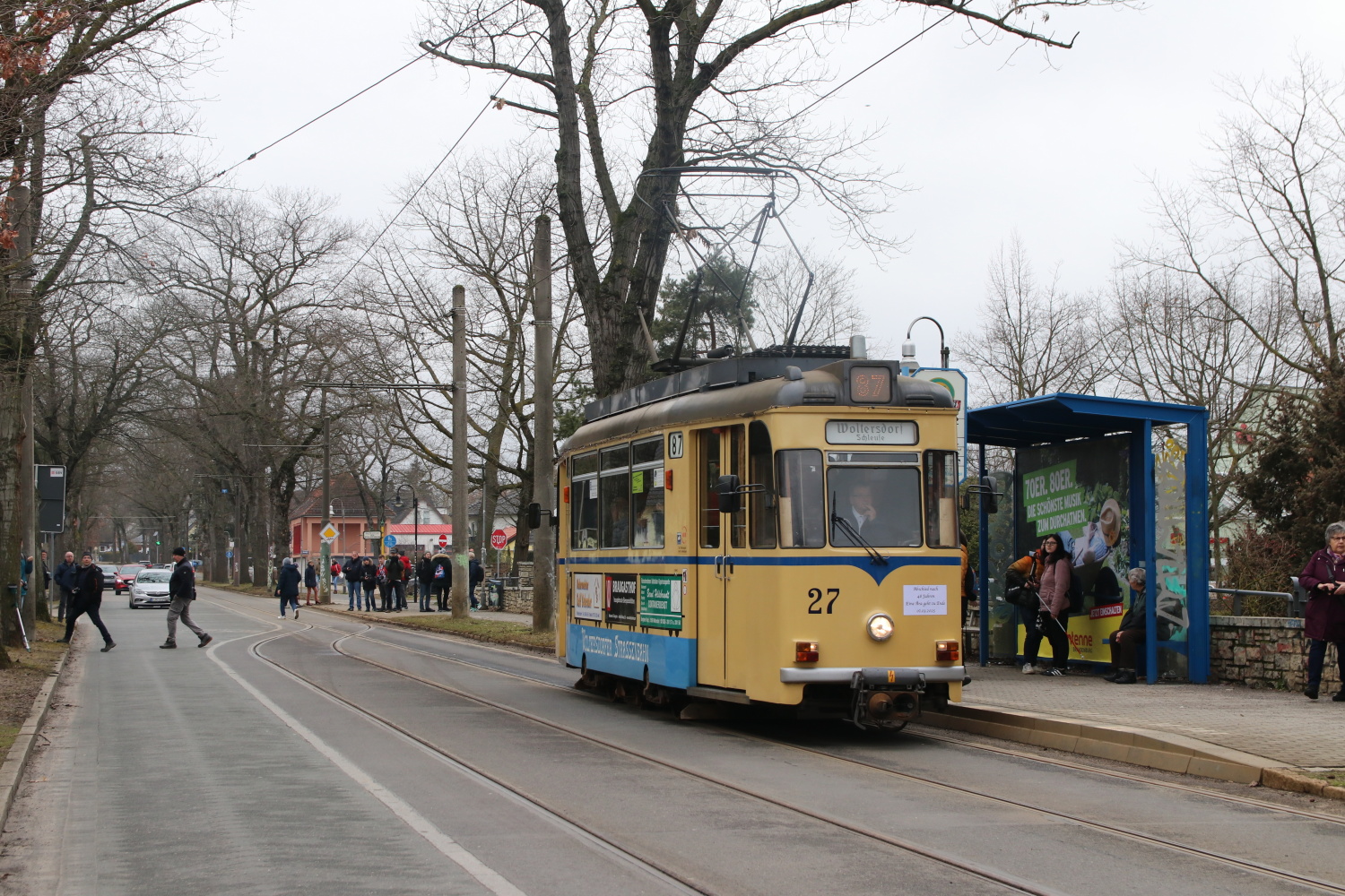 Woltersdorf, Gotha T57 № 27; Woltersdorf — Official farewell to the Gotha cars in regular service (01.03.2025)