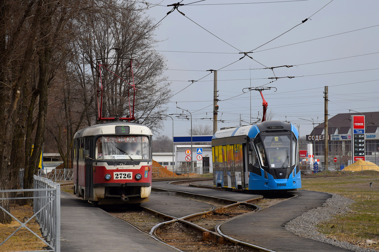 Волгоград, Tatra T3SU № 2726; Волгоград, 71-911ЕМ «Львёнок» № 2008