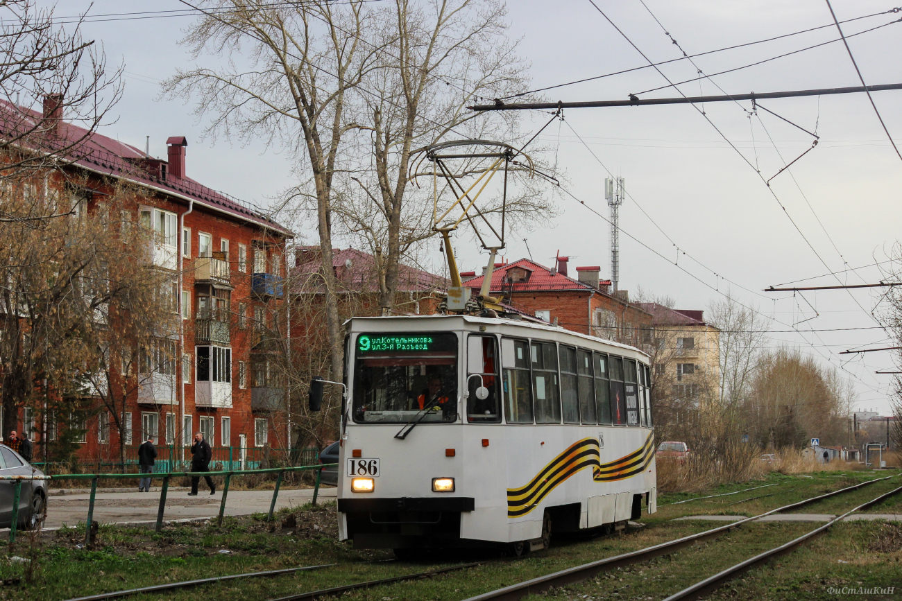 Омск, 71-605ЭП № 186