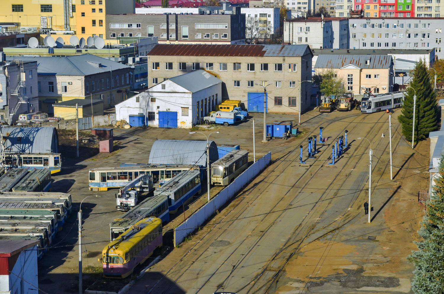烏法 — Tramway Depot No. 1 named after S. I. Zorin