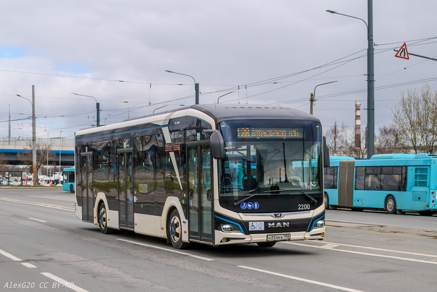 Санкт-Петербург, MAN 12C Lion's City 12 E NL367 № 2200