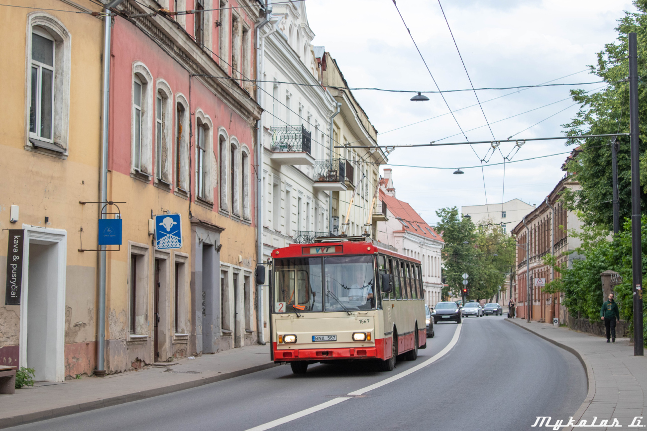 Вильнюс, Škoda 14Tr13/6 № 1567
