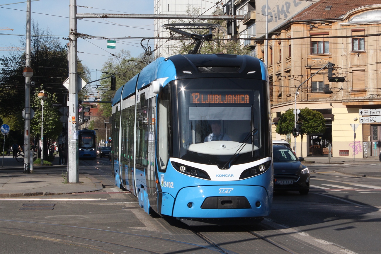 Záhřeb, Končar TMK 2400 č. 2402