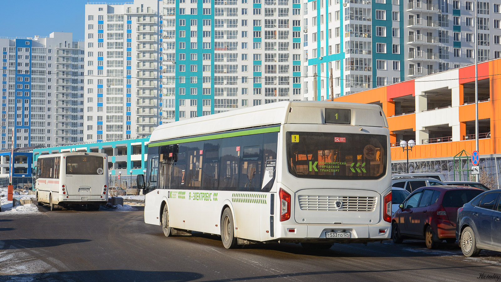 Красноярск, ЛиАЗ-6274 № Т 533 ТО 124