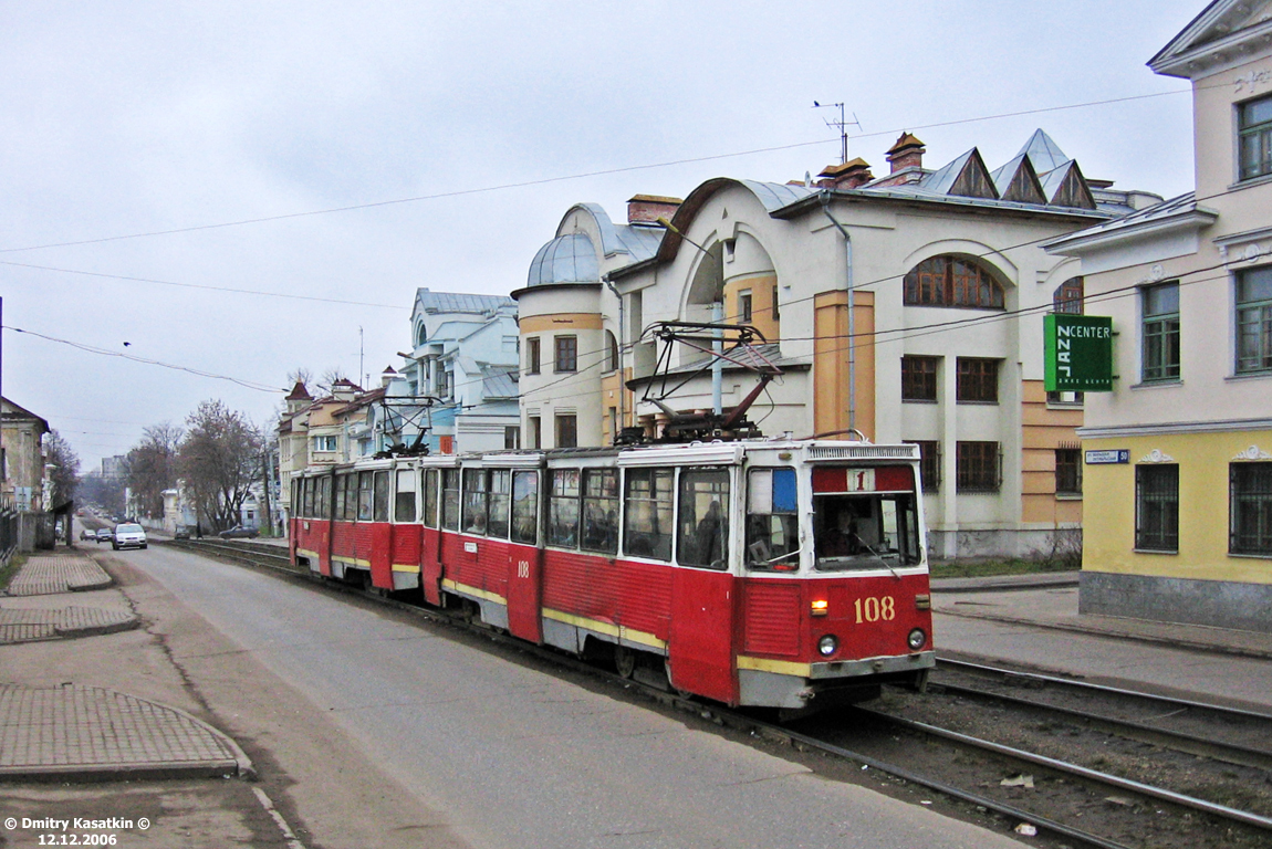 Ярославль, 71-605 (КТМ-5М3) № 108