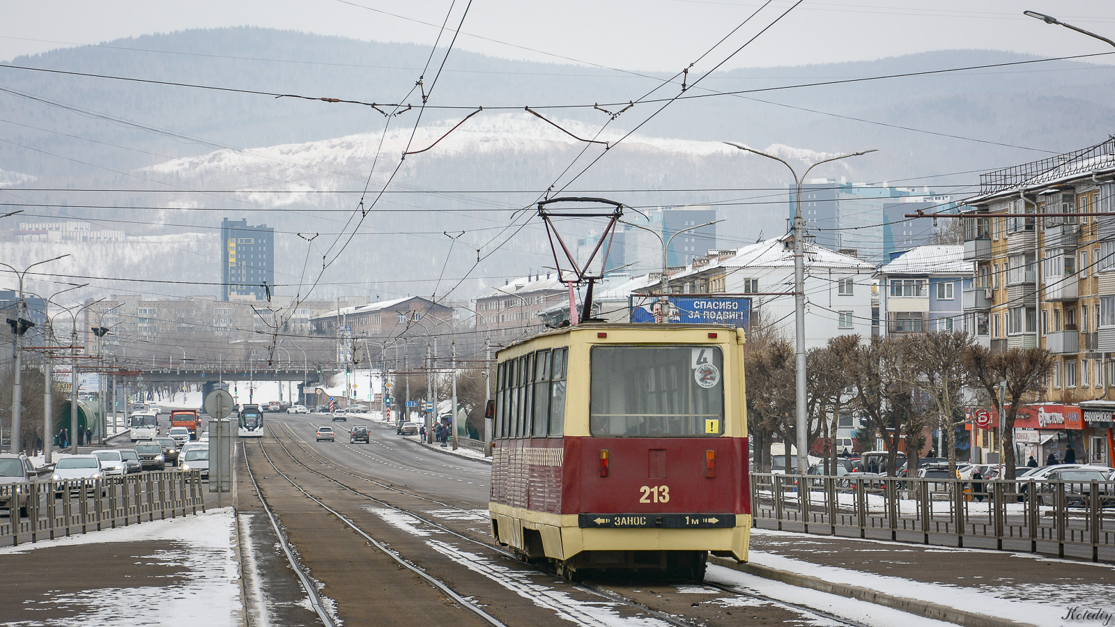 Красноярск, 71-605 (КТМ-5М3) № 213