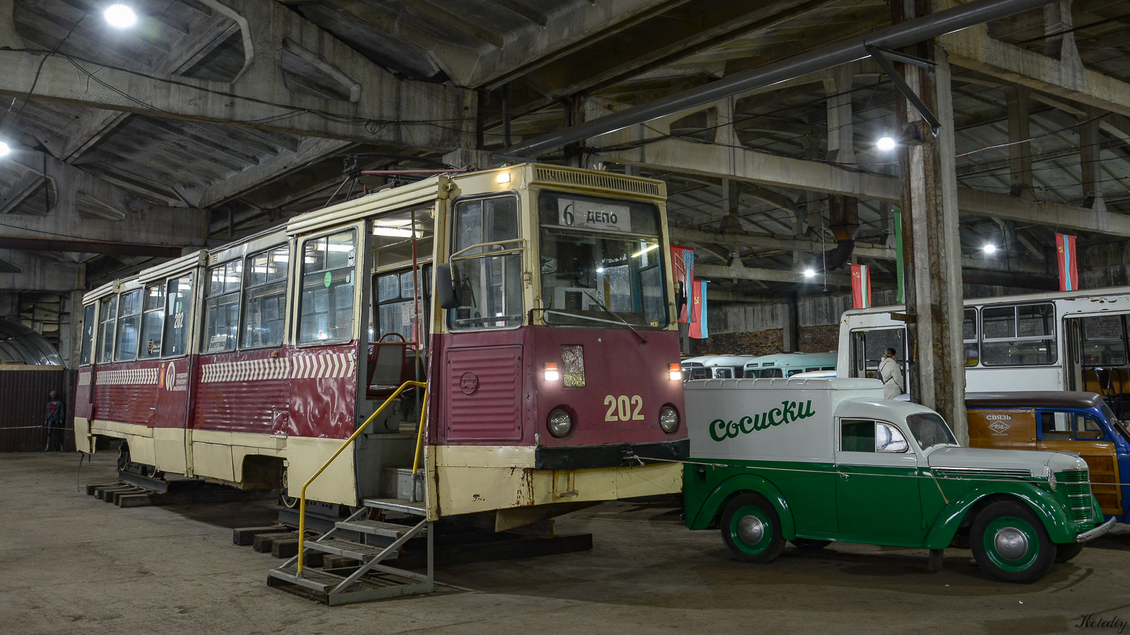 Красноярск, 71-605 (КТМ-5М3) № (202); Красноярск — Музей истории транспорта АНО «Авто-Ретро»