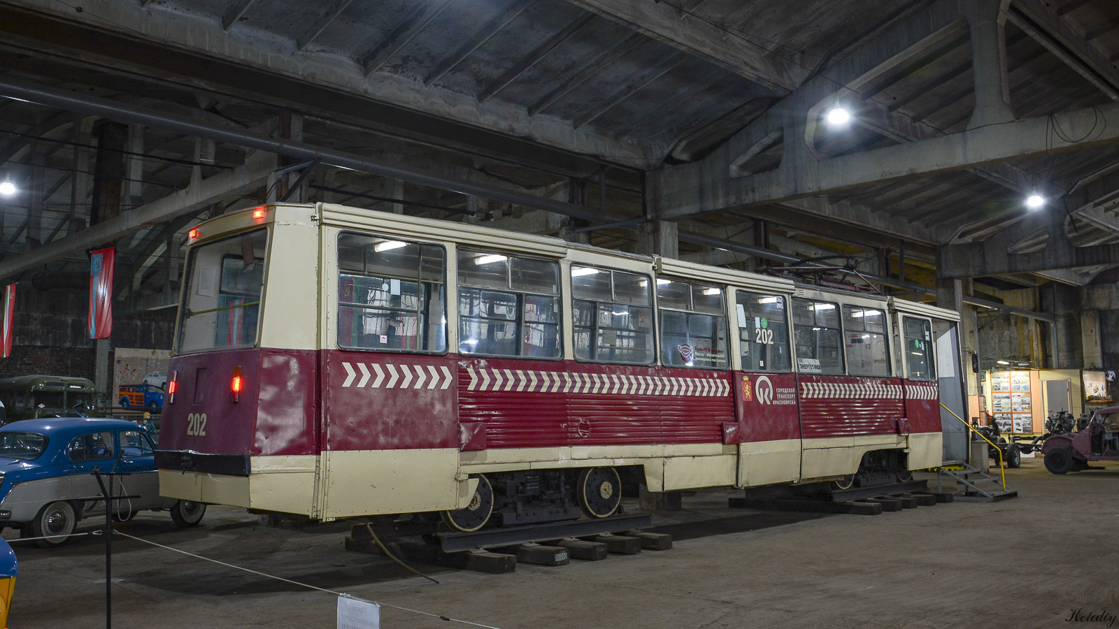 Красноярск, 71-605 (КТМ-5М3) № (202); Красноярск — Музей истории транспорта АНО «Авто-Ретро»