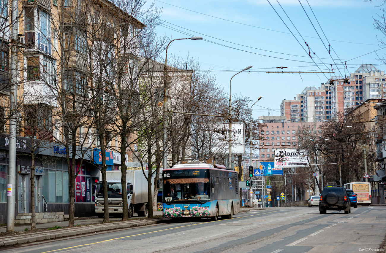 Донецк, ЛАЗ E183A1 № 1502