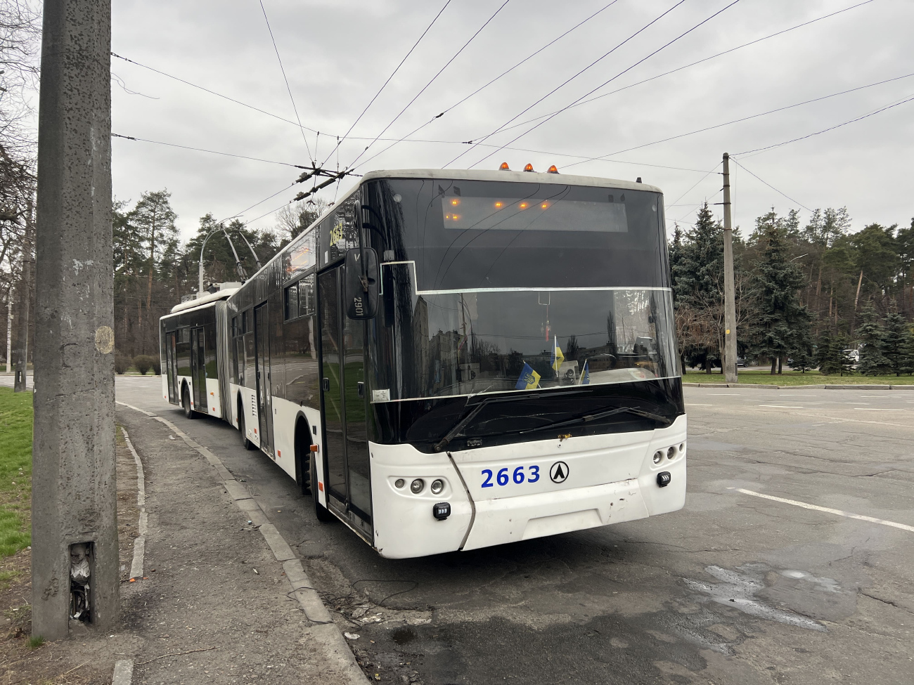 Киев, ЛАЗ E301D1 № 2663