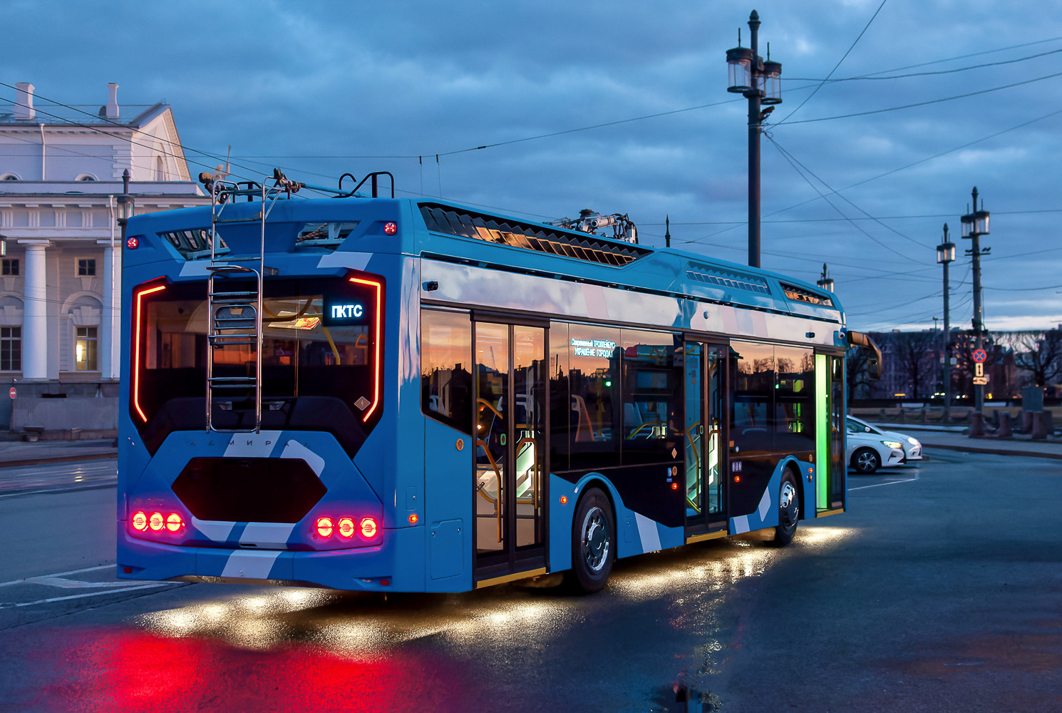 Санкт-Петербург, ПКТС-6281.01 «Адмирал» № зав.441; Санкт-Петербург — Обкатка троллейбуса ПКТС-6281.01 «Адмирал» — весна 2025