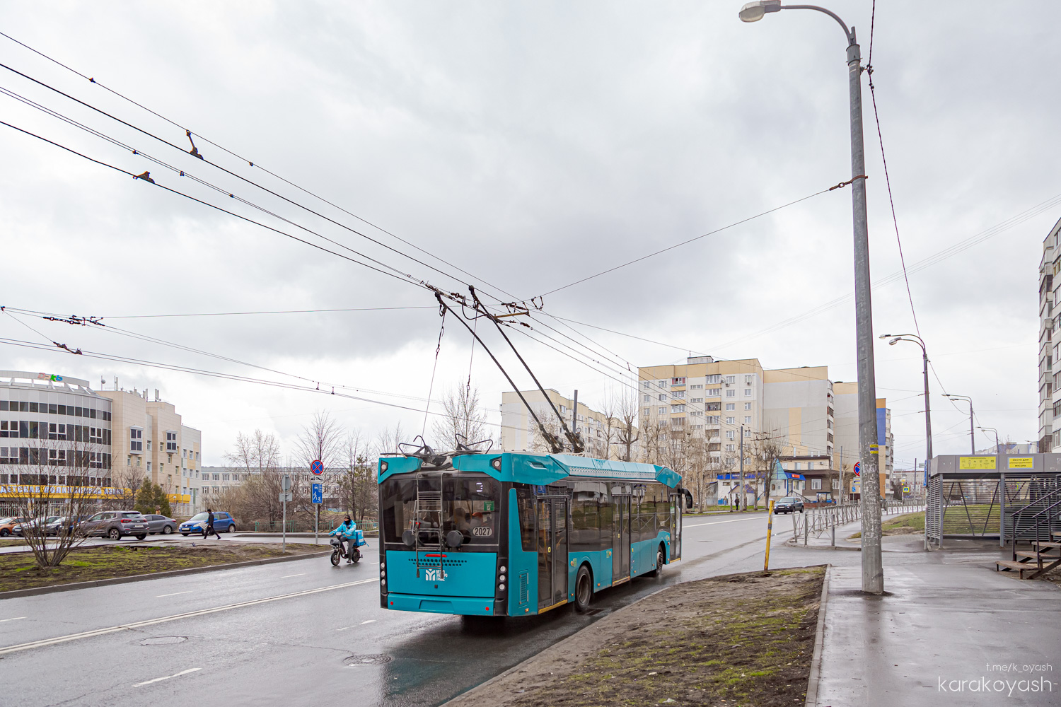 Казань, МАЗ-303Т22 № 2027