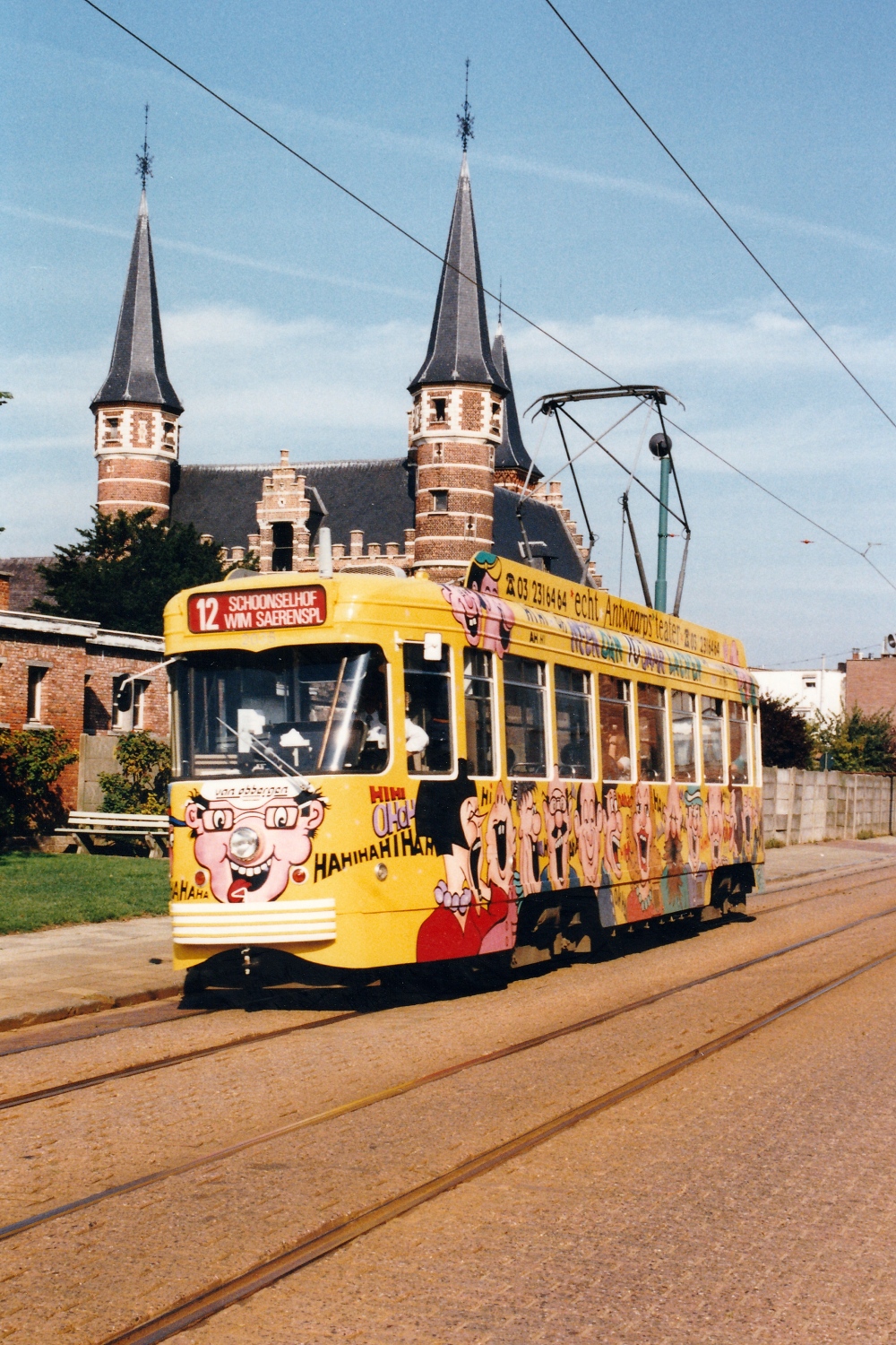 Antwerpen, BN PCC Antwerpen № 2035; Antwerpen — Old Photos (city trams Antwerpen 1980 — 1999)